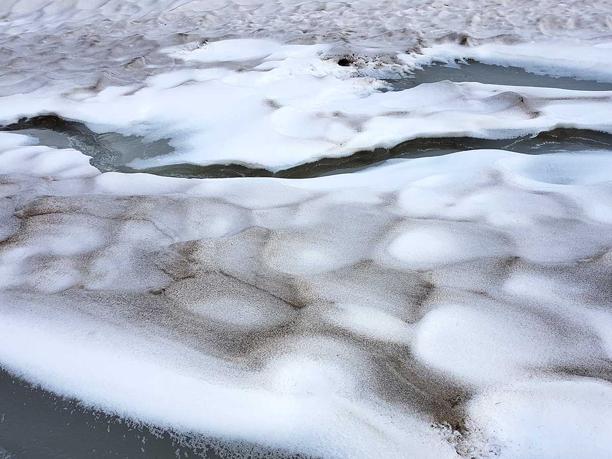 Wasser, Schnee und Eis